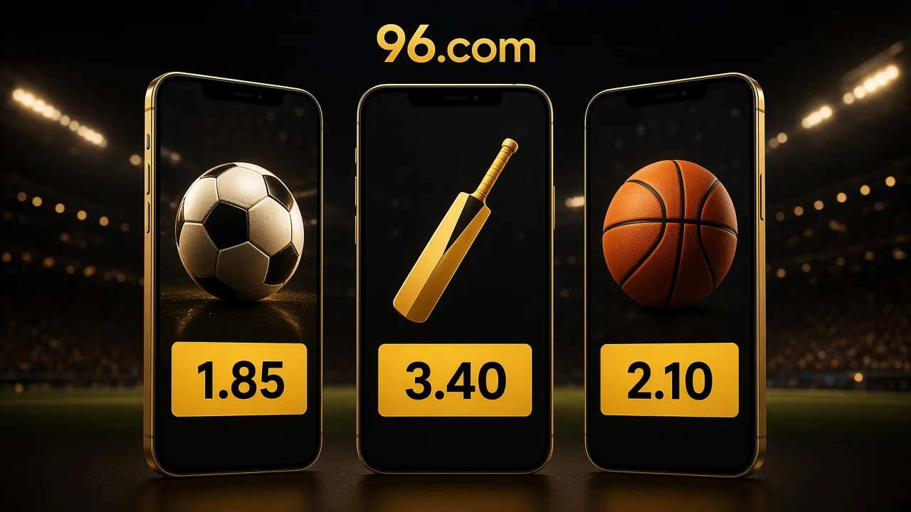 Bet on 96 Sports with 96.com Sports Betting
