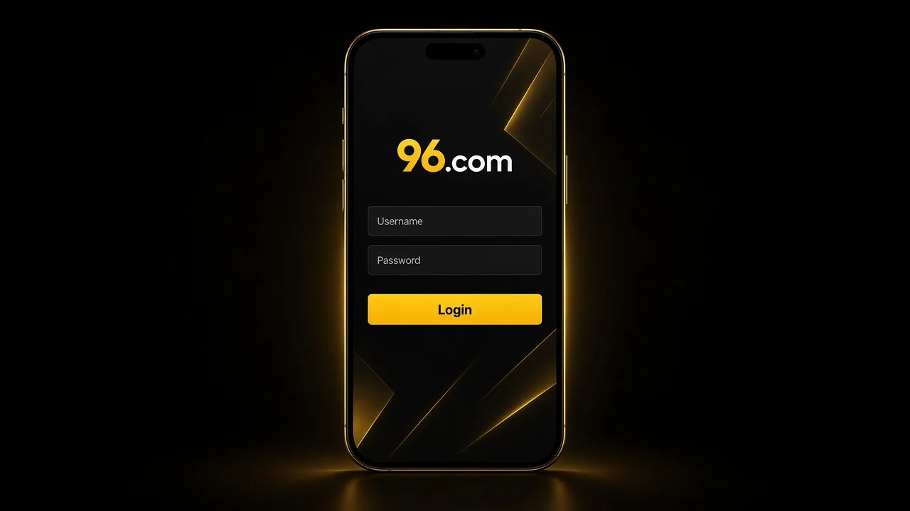 96.com Login Process